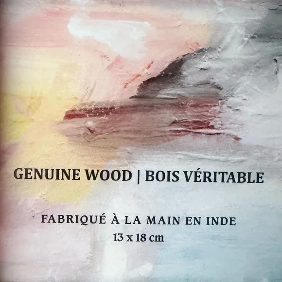 Handcrafted Wooden Picture Frame for 5”x7” photo - Picture 13 of 13